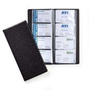 Durable Visitenkartenablage Album sw für 192 Karten