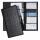 Durable Visitenkartenringbuch sw 145X255mm für 200 Karten