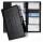 Durable Visitenkartenringbuch sw 145X255mm für 200 Karten