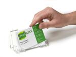 Durable Visitenkartenspender Acryl tr für 50 Visitenkarten