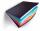 Durable Sichtbuch DURALOOK Style sw 20 Sichthüllen Register 4tlg