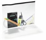 Durable Dokumententasche A4 PVC tr 5St ZIP BAG mit Reißverschluss