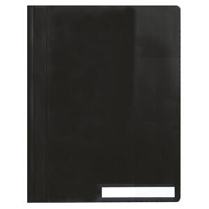 Durable Schnellhefter DIN A4 sw transparentes Deckblatt