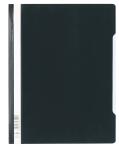 Durable Schnellhefter DIN A4 sw transparentes Deckblatt