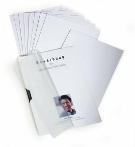 Durable Bewerbungsmappe Profi A4 ws Klemm-Mappen Formulare u Info