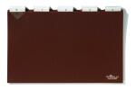 Durable Karteiregister A4 quer br Kunststoff 40mm Tab 5/5 Teilg