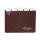 Durable Karteiregister A6 quer br Kunststoff 25mm Tab 5/5 Teilg