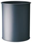Durable Papierkorb Metall 15l d.gr Stahl rund