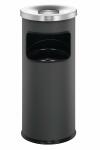 Durable Papierkorb Safe rund d.gr mit Aschenbechereinsatz