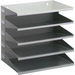 Durable Sortierreck 5tlg A4/ Folio gr aus Metall