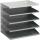 Durable Sortierreck 5tlg A4/ Folio gr aus Metall