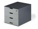 Durable Aufbewahrungsbox Kaffee Tee gr 4 Schubladen mit...