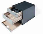 Durable Aufbewahrungsbox Kaffee Tee gr 4 Schubladen mit Zubehör
