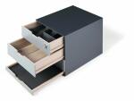Durable Aufbewahrungsbox Kaffee Tee gr 4 Schubladen mit Zubehör