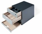 Durable Aufbewahrungsbox Kaffee Tee gr 4 Schubladen mit Zubehör