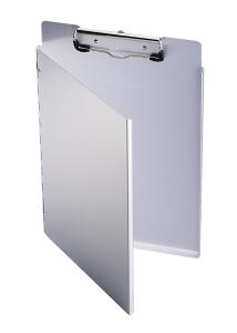 Durable Klemmbrett A4 L si Klemmfeder Aluminium anti-mikrobakteriell