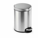 Durable Treteimer 5l si rund 260x290mm Edelstahl...