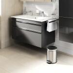 Durable Treteimer 5l si rund 260x290mm Edelstahl Fingerprint-proof