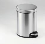 Durable Treteimer 5l si rund 260x290mm Edelstahl Fingerprint-proof