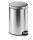 Durable Treteimer 12l si rund 31x40cm Edelstahl Fingerprint-proof