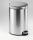 Durable Treteimer 12l si rund 31x40cm Edelstahl Fingerprint-proof