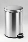 Durable Treteimer 20l si rd 36x45,5cm Edelstahl Fingerprint-proof