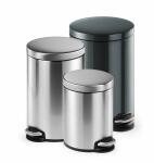 Durable Treteimer 12l d.gr 31x40cm rd herausnehmbarer Inneneimer