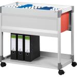 Durable Hängemappenwagen gr A4 SYSTEM f 90 Mappen m Boden