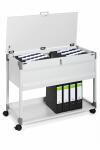 Durable Hängemappenwagen gr SYSTEM MULTI TOP mit Deckel 100