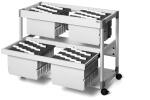 Durable Hängemappenwagen gr 200 DUO SYSTEM alle Formate 2 Etagen