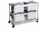 Durable Hängemappenwagen gr 200 DUO SYSTEM alle Formate 2 Etagen