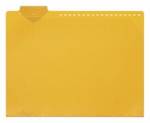 Durable Karteiregister A4 quer ge 50St Karteitasche mit 60mm Tab