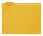 Durable Karteiregister A4 quer ge 50St Karteitasche mit 60mm Tab