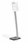Durable Bodenständer INFO SIGN stand A4 aus Aluminium mit Infotafel