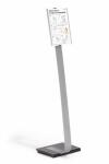 Durable Bodenständer INFO SIGN stand A4 aus Aluminium mit Infotafel