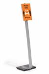Durable Bodenständer INFO SIGN stand A4 aus Aluminium mit Infotafel
