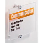 Durable Türschild Crystal Sign 210x148 a. Acrylglas...