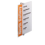 Durable Türschild Crystal Sign 210x297 a. Acrylglas...