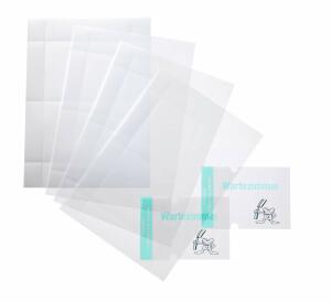 Durable Türschild CRYSTAL Sign refill Transparente Folie 148x105mm