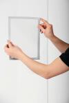 Durable Info-Rahmen A4 sw adhesiv 2St DURAFRAME® sun