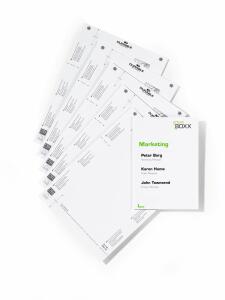 Durable Türschild Refill 4803 10St ws Format 149x210mm