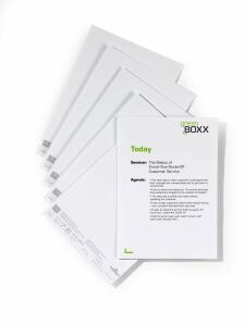 Durable Türschild Refill 4806 10St ws Format 210x297mm