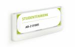 Durable Türschild 149x52,5mm ws CLICK SIGN transparente Front