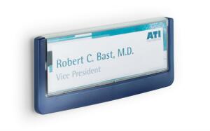 Durable Türschild 149x52,5mm d.bl. CLICK SIGN transparente Front