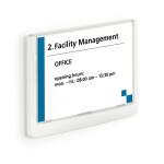 Durable Türschild 149x105,5mm ws CLICK SIGN...
