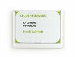 Durable Türschild 149x105,5mm ws CLICK SIGN transparente Front