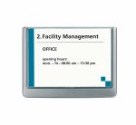 Durable Türschild Click Sign graphit 149x105,5mm