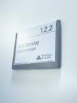Durable Türschild Click Sign graphit 149x105,5mm