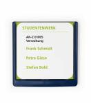 Durable Türschild Click Sign d.bl 149x148,5mm aus Kunststoff