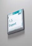 Durable Türschild Click Sign si 149x148,5mm